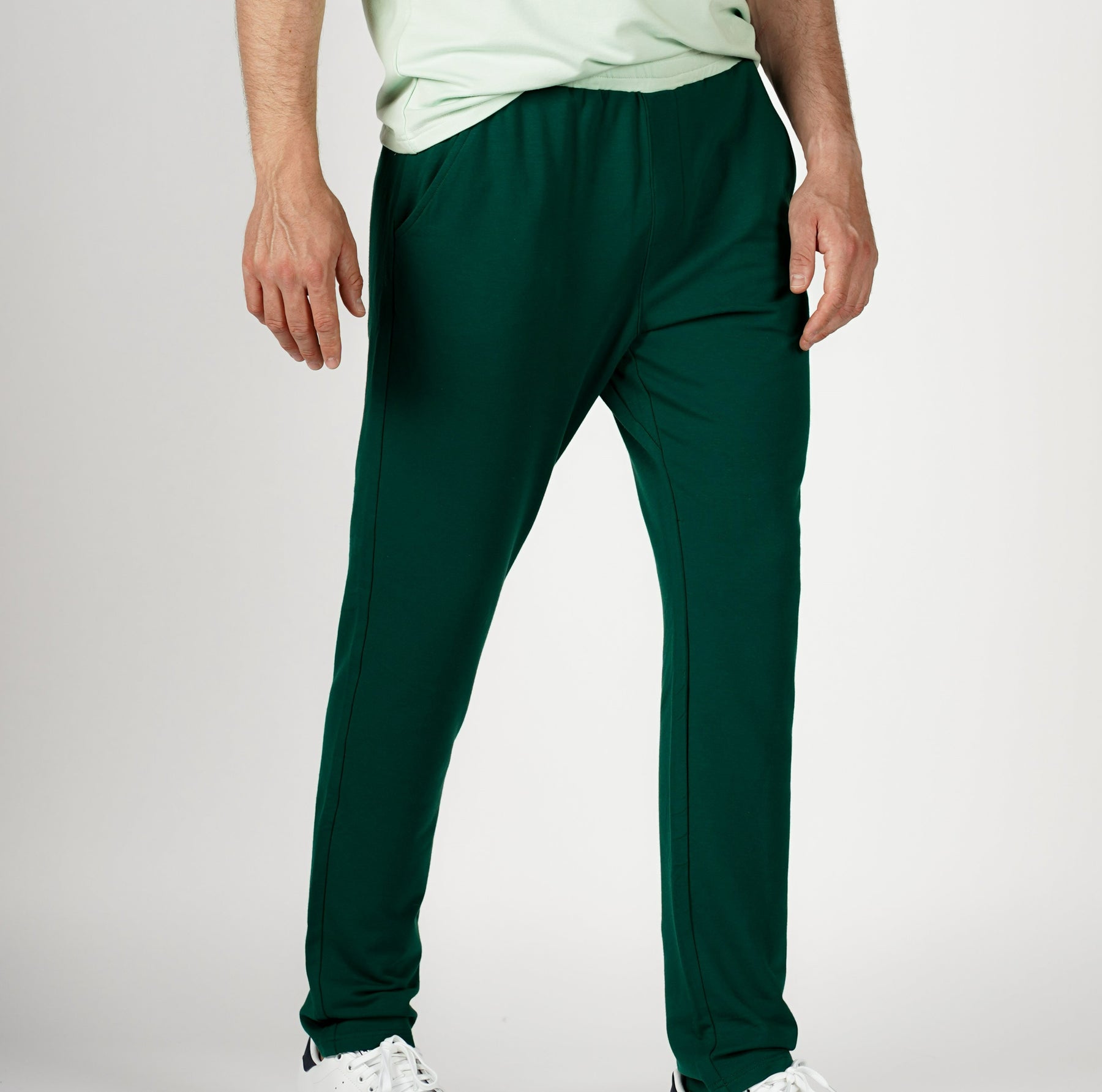 [Clearance] Colorblock Bamboo Pants