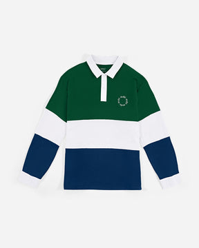 [Clearance] Colorblock Bamboo Rugby Shirt